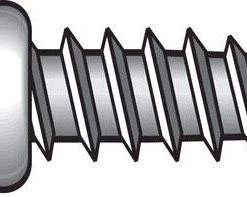 Hillman No. 8 X 5/8 in. L Phillips/Slotted Pan Head Sheet Metal Screws 100 pk