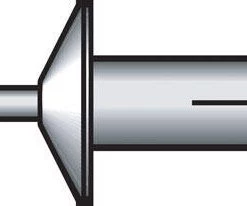 Hillman 1/4 in. D X 3/4 in. L Nylon Truss Head Truss Head Anchor 100 pk