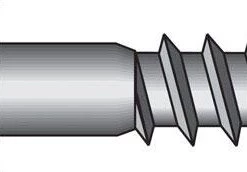 Hillman 3/8 in. X 8 in. L Hex Hot Dipped Galvanized Steel Lag Screw 50 pk