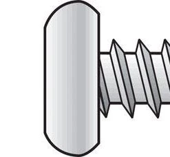 Hillman No. 8 X 3 in. L Phillips Pan Head Sheet Metal Screws 100 pk