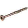 Hillman Power Pro No. 8 X 2 in. L Star Wood Screws 50 pk