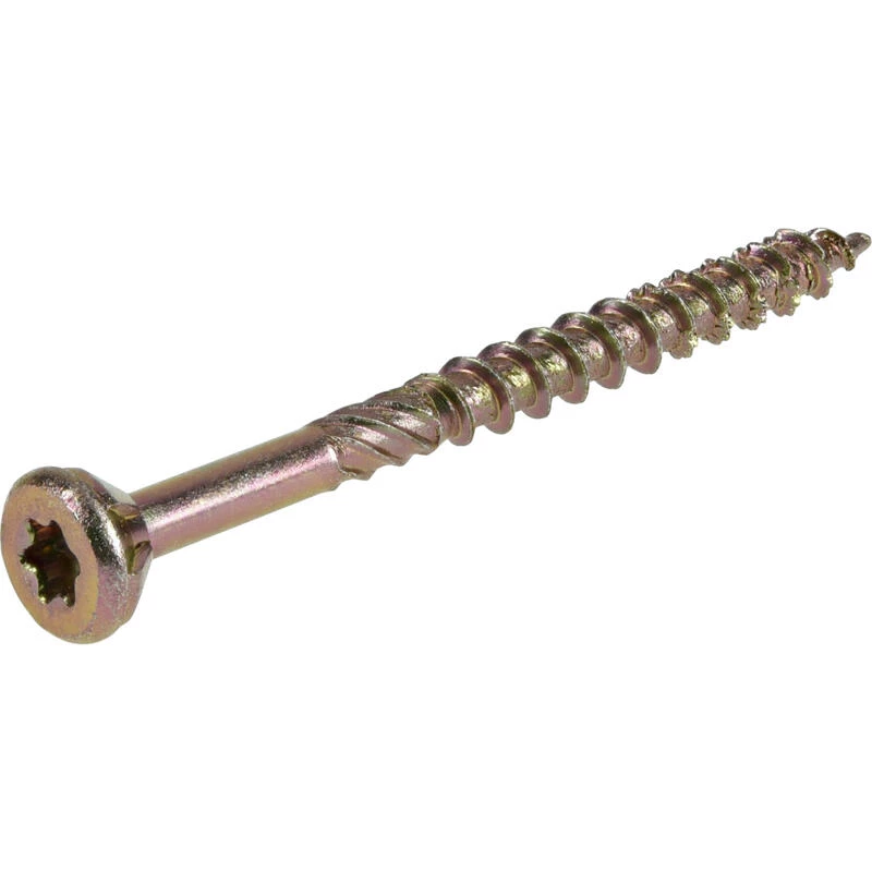 Hillman Power Pro No. 8 X 2 in. L Star Wood Screws 50 pk 1 Hillman Power Pro No. 8 X 2 in. L Star Wood Screws 50 pk