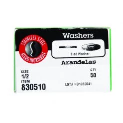 Hillman Stainless Steel 1/2 in. Flat Washer 50 pk 3 Hillman Stainless Steel 1/2 in. Flat Washer 50 pk -Cheap HILLMAN Store 749d0b2c 2a25 4da0 9a9c e56537ca8708