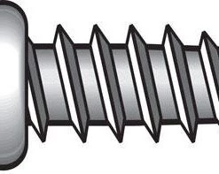 Hillman No. 10 X 1 in. L Phillips/Slotted Pan Head Sheet Metal Screws 100 pk