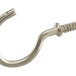 Hillman Small Metal 7/8 in. L Cup Hook 1 lb 8 pk