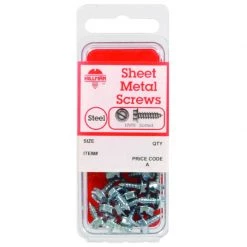 Hillman No. 10 X 3/4 in. L Slotted Hex Washer Head Sheet Metal Screws 8 pk