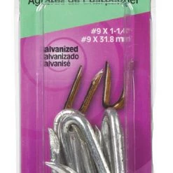 Hillman 1/4 in. W X 1-1/4 in. L Galvanized Steel Fence Staples 9 Ga. 1-1/2 oz