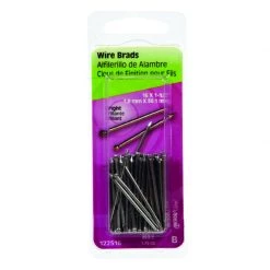 Hillman 16 Ga. X 1-1/2 in. L Bright Steel Brad Nails 1 pk 1.75 oz