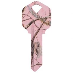 Hillman RealTree Pink House/Office Universal Key Blank Single