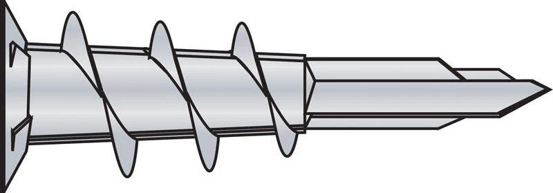Hillman .138 in. D X 1 1/4 in. L Zinc Round Head Wallboard Anchors 100 pk 1 Hillman .138 in. D X 1 1/4 in. L Zinc Round Head Wallboard Anchors 100 pk