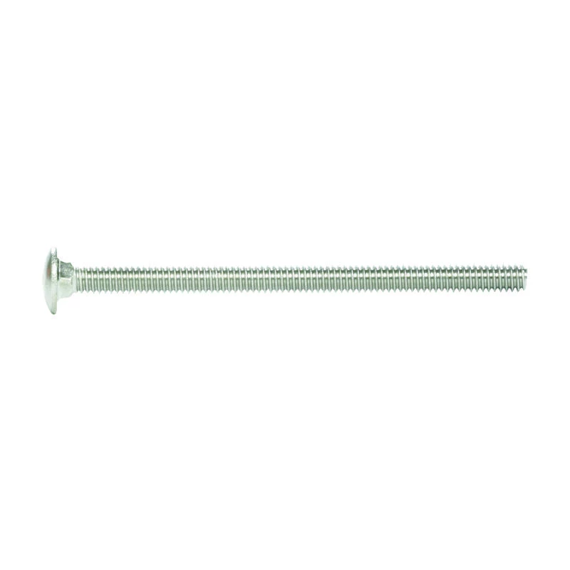 Hillman 1/4 in. X 4 in. L Stainless Steel Carriage Bolt 25 pk 2 Hillman 1/4 in. X 4 in. L Stainless Steel Carriage Bolt 25 pk - Image 2