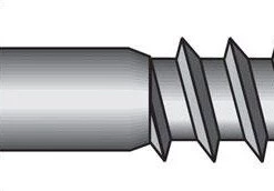 Hillman 5/16 in. X 2-1/2 in. L Hex Zinc-Plated Steel Lag Screw 100 pk