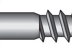 Hillman 5/16 in. X 3 in. L Hex Hot Dipped Galvanized Steel Lag Screw 100 pk
