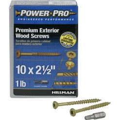 Hillman Power Pro No. 10 X 2-1/2 in. L Star Flat Head Exterior Deck Screws 1 lb -Cheap HILLMAN Store 7ede13ce ab7d 4a3a af2b fc8dbc3da7aa