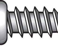 Hillman No. 8 X 2 in. L Phillips/Slotted Pan Head Sheet Metal Screws 100 pk