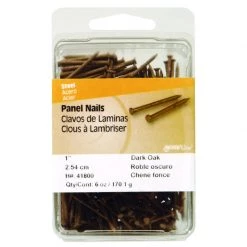 Hillman 1 in. Panel Steel Nail Flat Head