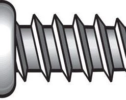 Hillman No. 6 X 1/2 in. L Phillips/Slotted Pan Head Sheet Metal Screws 100 pk