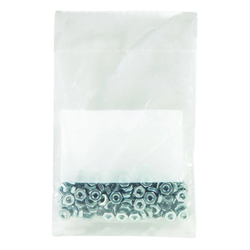 Hillman 4 in. Zinc-Plated Steel SAE Screw Nut 100 pk 2 Hillman 4 in. Zinc-Plated Steel SAE Screw Nut 100 pk - Image 2