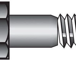 Hillman 3/8 in. D X 1-1/2 in. L Heat Treated Steel Hex Head Cap Screw 100 pk