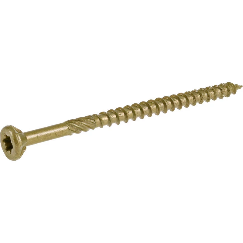 Hillman Power Pro No. 9 X 3 in. L Star Flat Head Premium Deck Screws 5 lb 417 pk 1 Hillman Power Pro No. 9 X 3 in. L Star Flat Head Premium Deck Screws 5 lb 417 pk