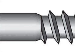 Hillman 5/16 in. X 5 in. L Hex Stainless Steel Lag Screw 10 pk