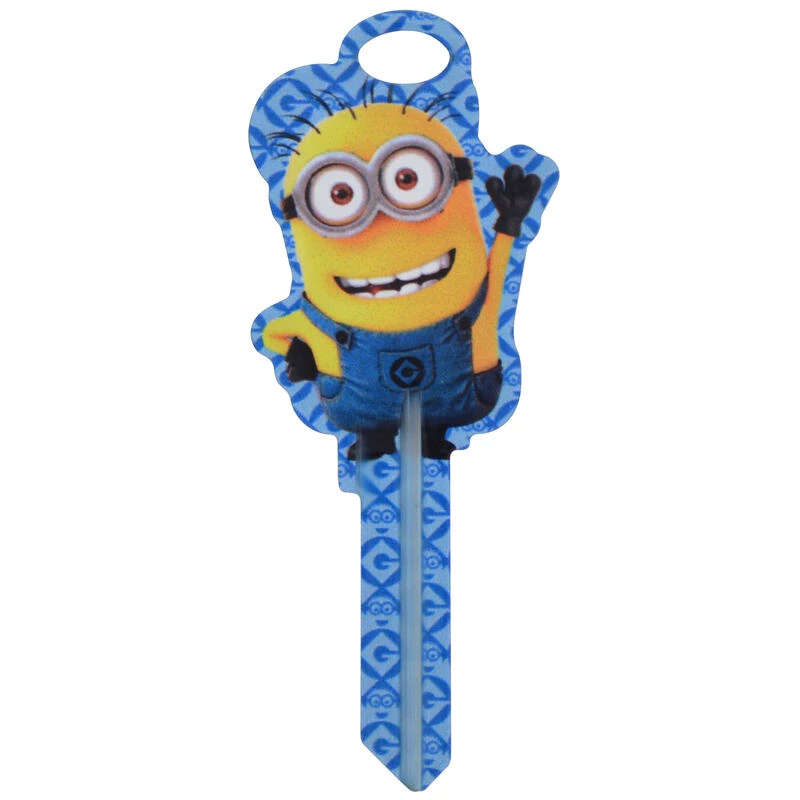 Hillman Minions Minion House/Padlock Universal Key Blank Double 1 Hillman Minions Minion House/Padlock Universal Key Blank Double