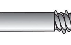 Hillman Tapper 1/4 in. D Steel Hex Head Concrete Screw Anchor 100 pk