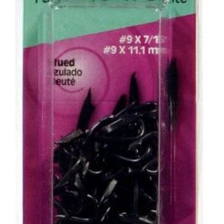 Hillman No. 9 X 7/16 in. W X 0.4375 in. L Blue Steel Double Point Tack Staple 9 Ga. 1-1/2 oz