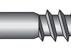 Hillman 5/16 in. X 6 in. L Hex Hot Dipped Galvanized Steel Lag Screw 50 pk