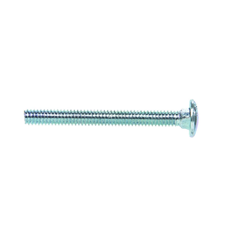 Hillman 1/4 in. X 2-1/2 in. L Zinc-Plated Steel Carriage Bolt 100 pk 2 Hillman 1/4 in. X 2-1/2 in. L Zinc-Plated Steel Carriage Bolt 100 pk - Image 2
