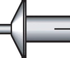 Hillman 1/4 in. D X 2 in. L Nylon Truss Head Truss Head Anchor 100 pk