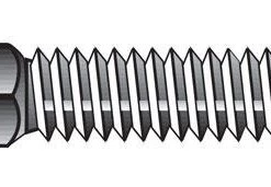 Hillman 5/16 in. X 2 in. L Stainless Steel Carriage Bolt 50 pk