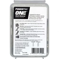 Hillman POWERPRO ONE 1/4 in. X 2-3/4 in. L Star Hex Washer Head Multi-Material Screw 1 lb 37 pk -Cheap HILLMAN Store 920fe5e6 b0d2 4d5b 888c 8b30fd2a78c1