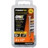 Hillman POWERPRO ONE No. 6 X 1/2 in. L Star Flat Head Multi-Material Screw 50 pk