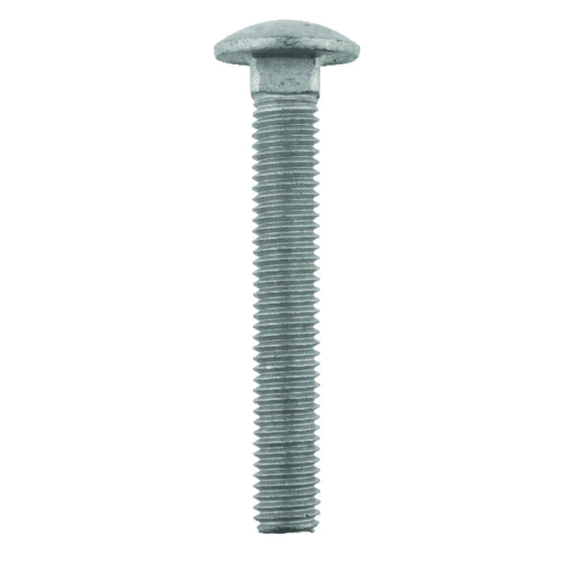 Hillman 1/2 in. X 3-1/2 in. L Hot Dipped Galvanized Steel Carriage Bolt 25 pk 2 Hillman 1/2 in. X 3-1/2 in. L Hot Dipped Galvanized Steel Carriage Bolt 25 pk - Image 2