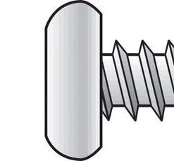 Hillman No. 10 X 3/8 in. L Phillips Pan Head Sheet Metal Screws 100 pk