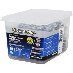 Hillman Power Pro No. 10 X 3-1/2 in. L Star Flat Head Exterior Deck Screws 5 lb -Cheap HILLMAN Store 9735d302 ef6b 42ae b8c3 6ec5605b87c6