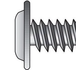 Hillman No. 8 X 9/16 in. L Phillips Truss Head Sheet Metal Screws 100 pk