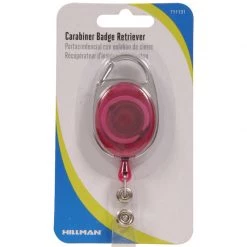 Hillman Plastic Assorted Carabiner Badge Retriever -Cheap HILLMAN Store 9a885e47 a4c3 4303 a83e 0ff1be009c89