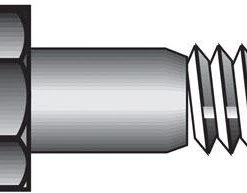 Hillman 3/4 in. D X 3-1/2 in. L Heat Treated Steel Hex Head Cap Screw 20 pk