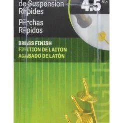 Hillman AnchorWire Brass-Plated One Piece Quick Hanger 10 lb 5 pk 3 Hillman AnchorWire Brass-Plated One Piece Quick Hanger 10 lb 5 pk -Cheap HILLMAN Store 9df9882e f2d7 4a1c 8d97 21ab48c8497a
