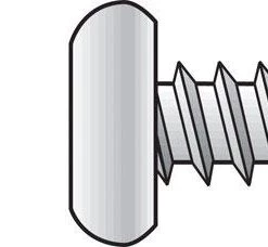 Hillman No. 6 X 1-1/2 in. L Phillips Pan Head Sheet Metal Screws 100 pk