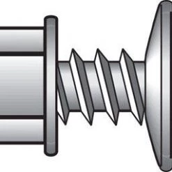 Hillman 1/4 Sizes X 1-1/2 in. L Hex Hex Washer Head Self- Drilling Screws 100 pk