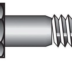 Hillman 5/8 in. D X 4 in. L Hot Dipped Galvanized Steel Hex Bolt 25 pk
