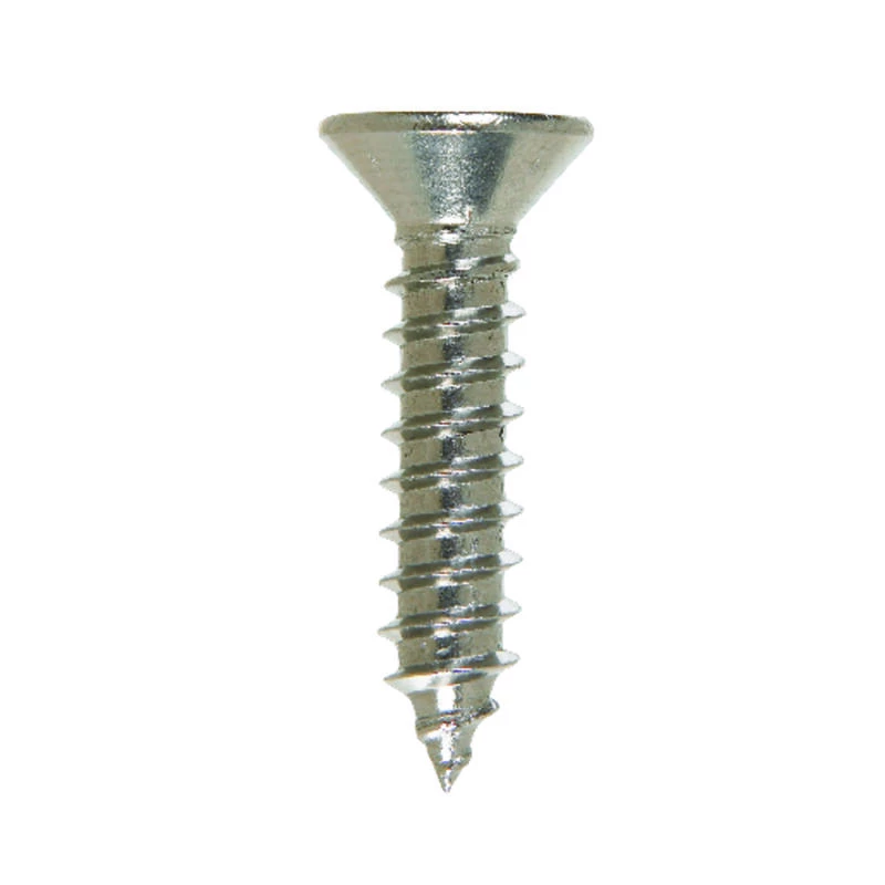 Hillman No. 12 X 1 in. L Phillips Flat Head Sheet Metal Screws 100 pk 2 Hillman No. 12 X 1 in. L Phillips Flat Head Sheet Metal Screws 100 pk - Image 2