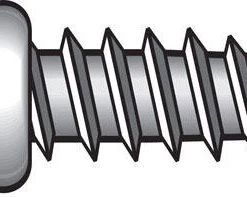 Hillman No. 6 X 5/8 in. L Phillips/Slotted Pan Head Sheet Metal Screws 100 pk