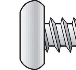 Hillman No. 14 X 1-1/4 in. L Phillips Pan Head Sheet Metal Screws 100 pk