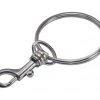 Hillman 2 in. D Metal Silver Belt Hooks/Pocket Chains Key Chain