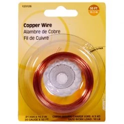 Hillman 50 ft. L Copper 20 Ga. Wire