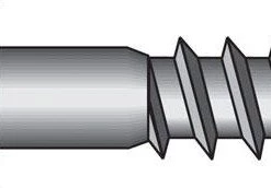 Hillman 1/4 in. X 6 in. L Hex Hot Dipped Galvanized Steel Lag Screw 100 pk